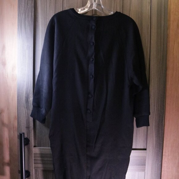 Vintage Alison J Sweaterdress with pockets and buttons down the back - Picture 4 of 9